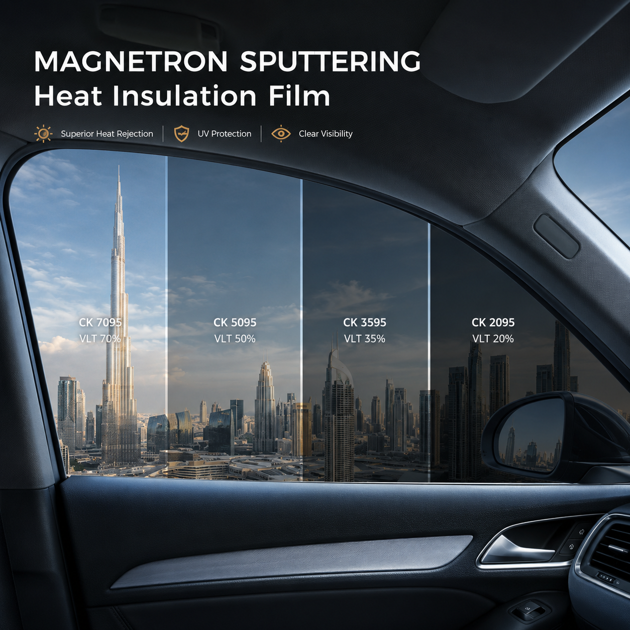Magnetron Sputtering Heat Insulation Film